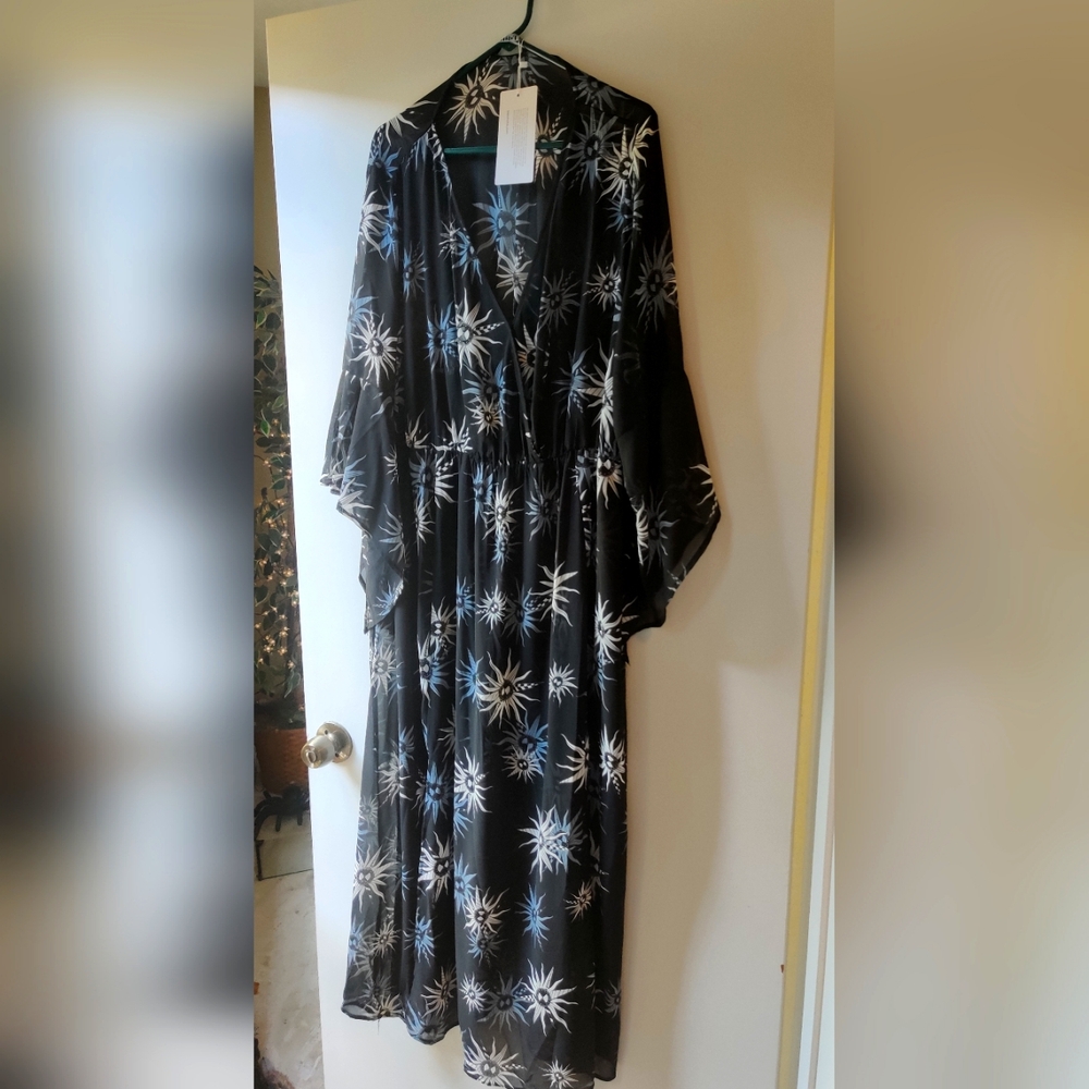 Plus Size Versatile "Summer Goth" Dress/Slipover/Bathing Suit Cover